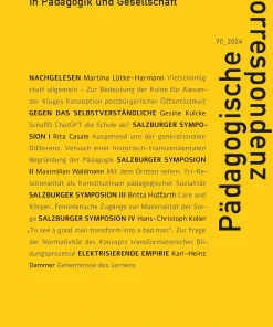 Pädagogische Korrespondenz 70 (2-2024) | Freie Beiträge
