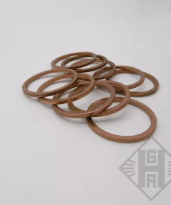 10x Dichtring Kupfer 26×31
