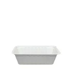 A7 plastic bakje patat (2000 stuks)