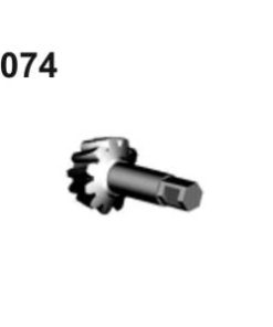 50074 Kegelritzel 10 Zähne mit Welle