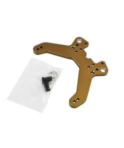 Dämpferbrücke hinten Aluminium gun metal