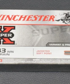 243Win, Winchester Super X 20 Patronen,80gr TM X2431, zum Sonderpreis