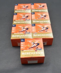 175 Schrotpatronen, Konvolut Winchester X2, Kaliber 12/70, 2,0mm/2,4mm, 24g/28g, zum Sonderpreis!
