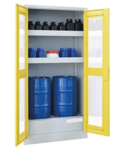 Zusätzliche Einlegewanne für Umweltschränke für 60 l Fässer, Auffangvolumen 20 l