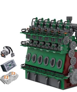 Zweitakt-Hubkolben-Dieselmotor-Schiffsmotor