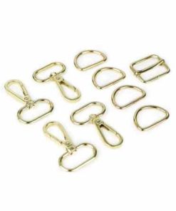 Zubehör-Set für die Tasche Casey in Gold